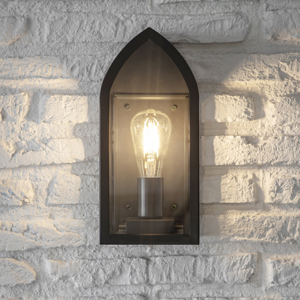 Garden Trading Fairford Outdoor Lantern in Carbon