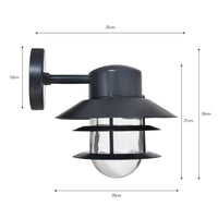 Garden Trading Strand Outdoor Down Light in Carbon