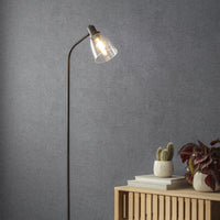 Garden Trading Hoxton Dome Floor Lamp in Antique Bronze