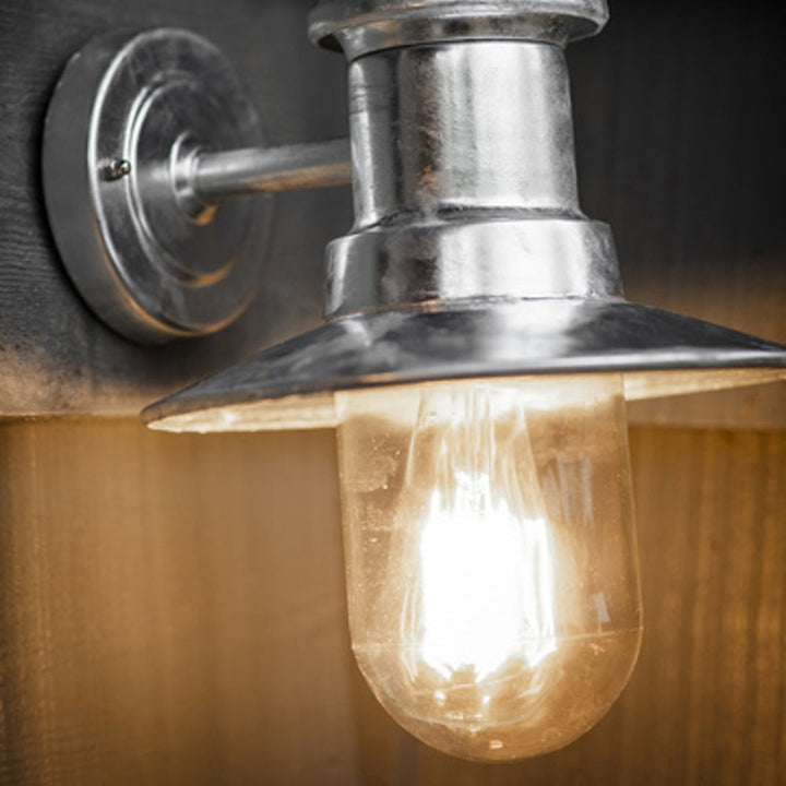 St Ives Outdoor Ships Light - Galvanised Steel Garden Trading 4