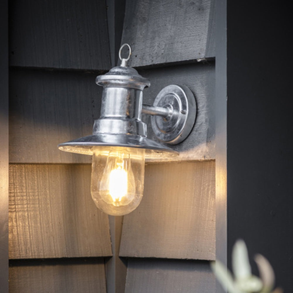 St Ives Outdoor Ships Light - Galvanised Steel Garden Trading 3