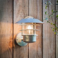 Garden Trading St Ives Outdoor Strand Light - Galvanised Steel