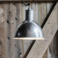 Garden Trading St Ives Bay Outdoor Pendant Light - Galvanised Steel