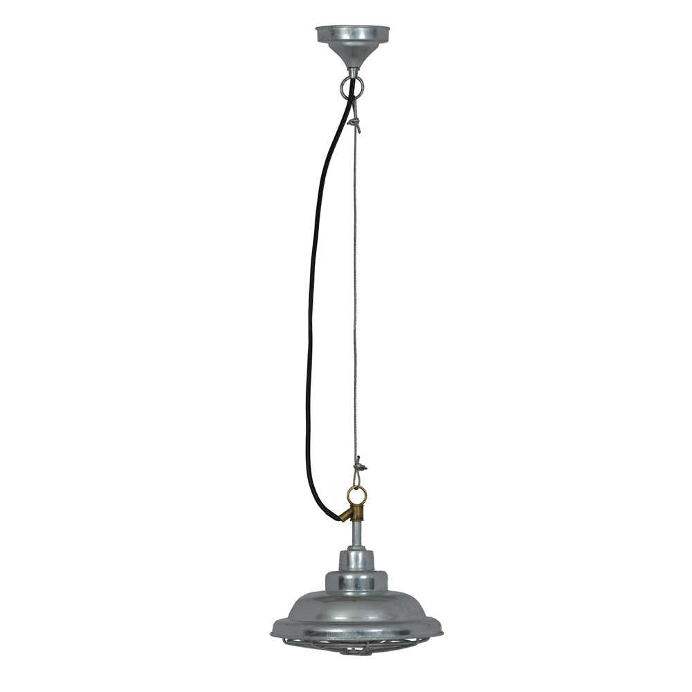 Garden Trading St Ives Outdoor Mariner Outdoor Pendant Light - Galvanised Steel