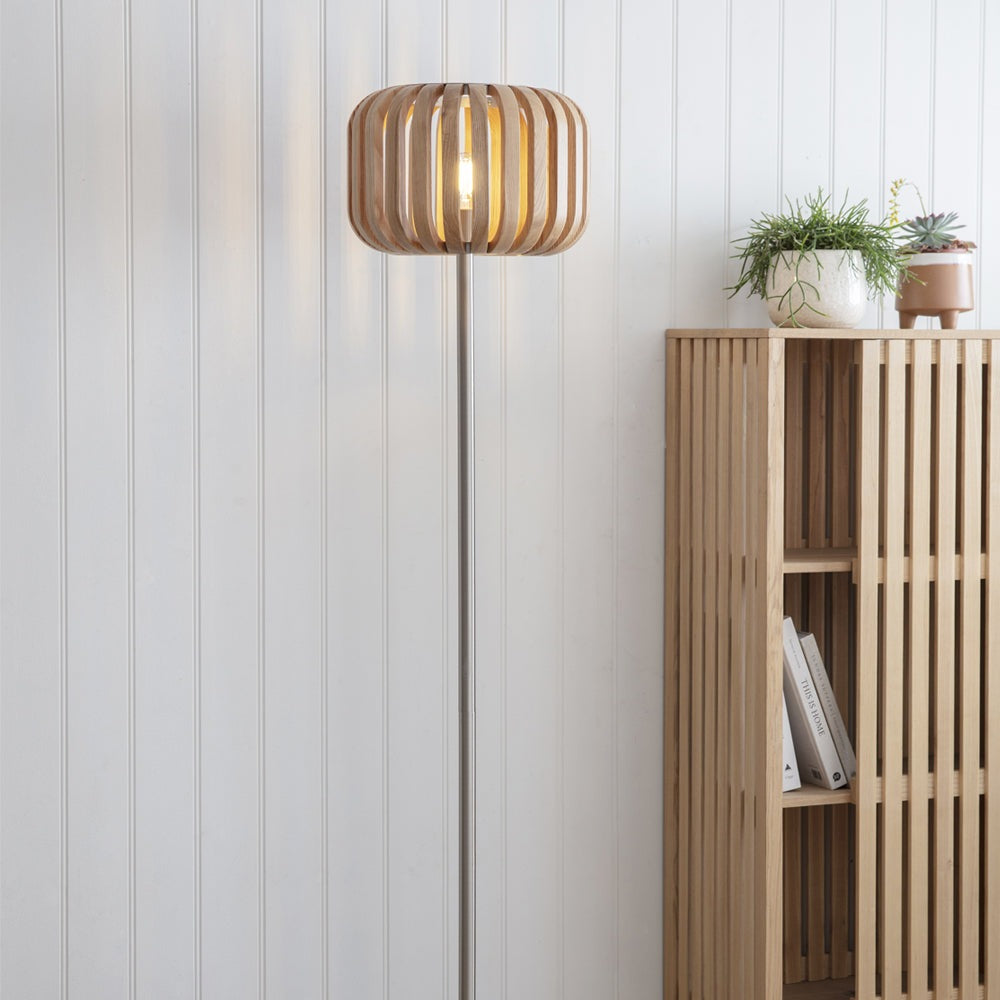 Garden Trading Kingston Floor Lamp in Ash