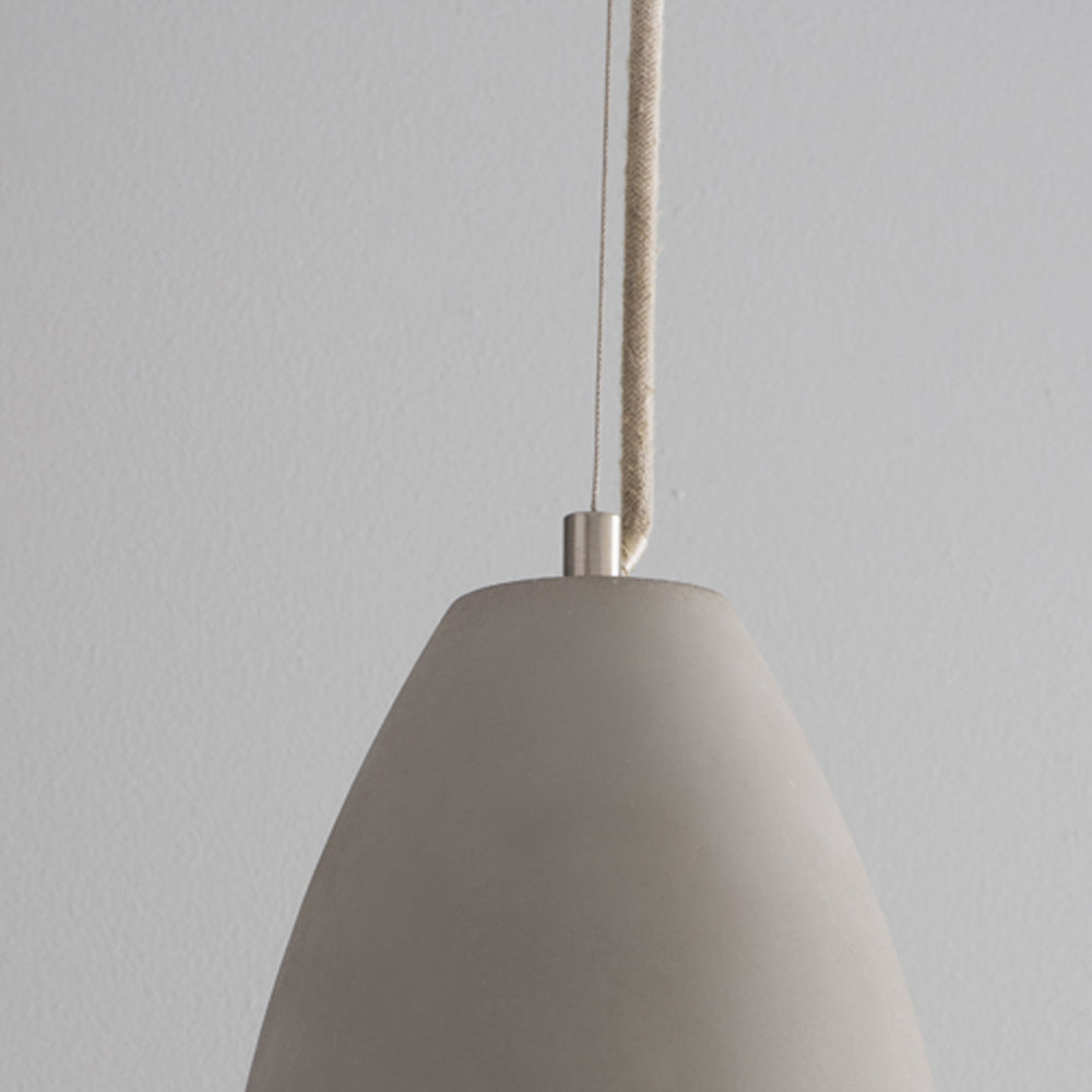 Garden Trading Millbank Pendant Light in Polymer Concrete