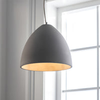 Garden Trading Millbank Large Pendant Light in Polymer Concrete