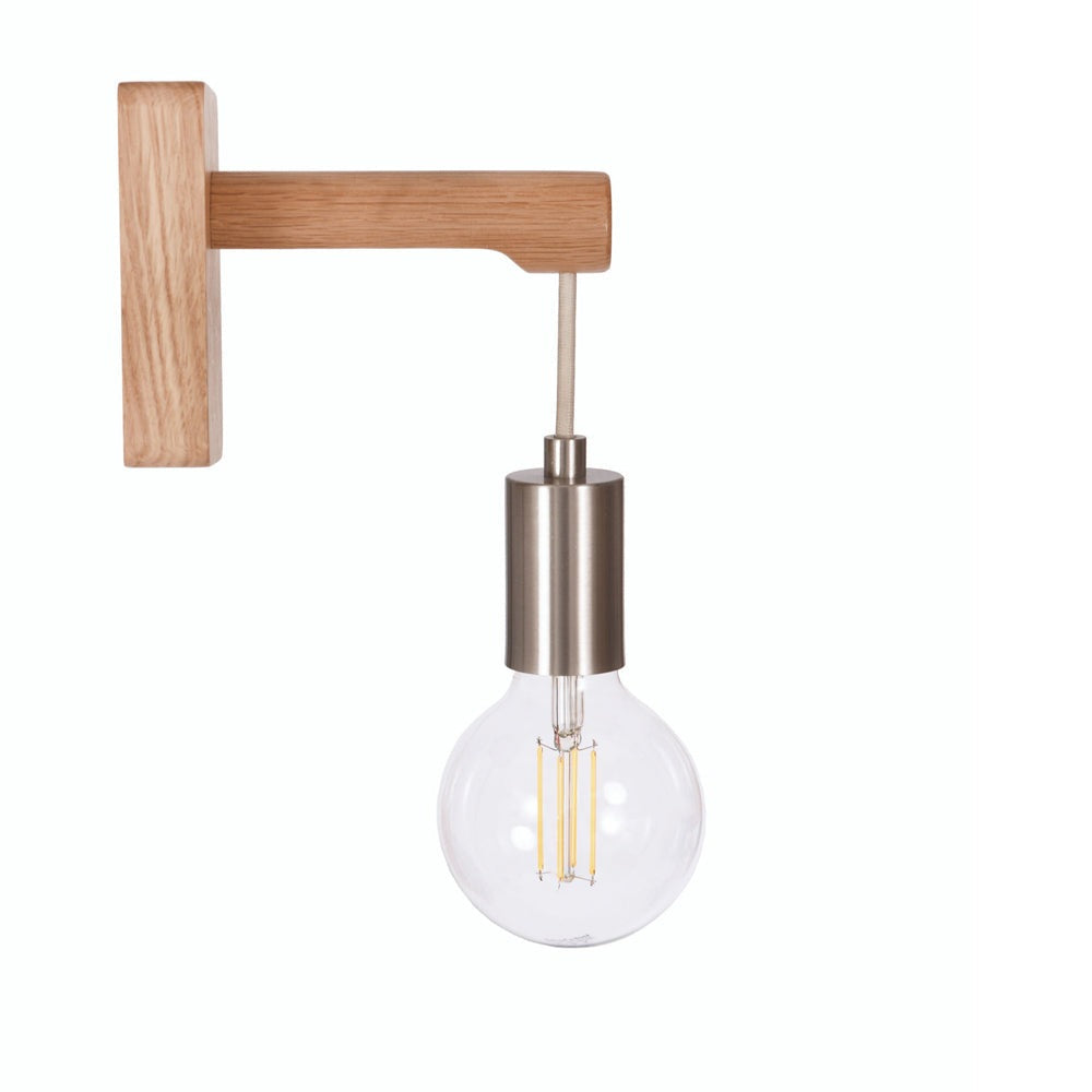 Garden Trading Rathborne Wall Light in Oak