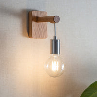 Garden Trading Rathborne Wall Light in Oak