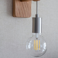 Garden Trading Rathborne Wall Light in Oak