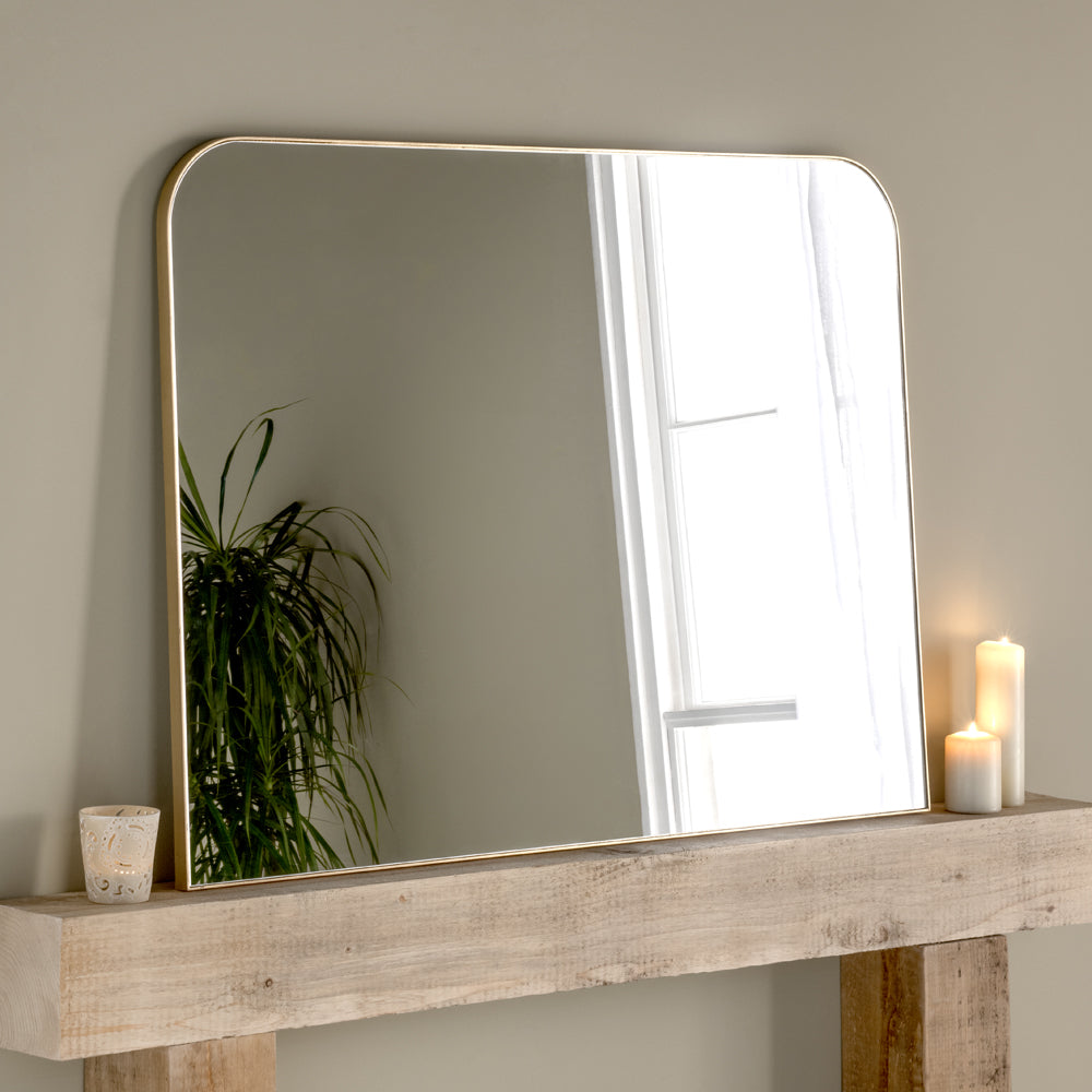 Olivia's Lebanon Wall Mirror in Gold