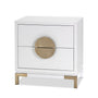 Liang & Eimil Otium Bedside Table Champagne Gold