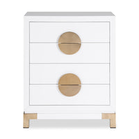 Liang & Eimil Otium Chest of Drawers White High Gloss