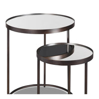 Liang & Eimil Song Side Table Antique Bronze Coated Steel