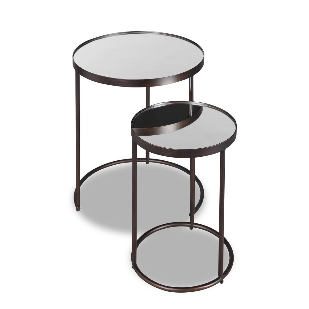  LiangAndEimilLarge-Liang & Eimil Song Side Table Antique Bronze Coated Steel-Bronze 09 