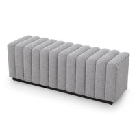 Liang & Eimil Kalum Bench Boucle Grey