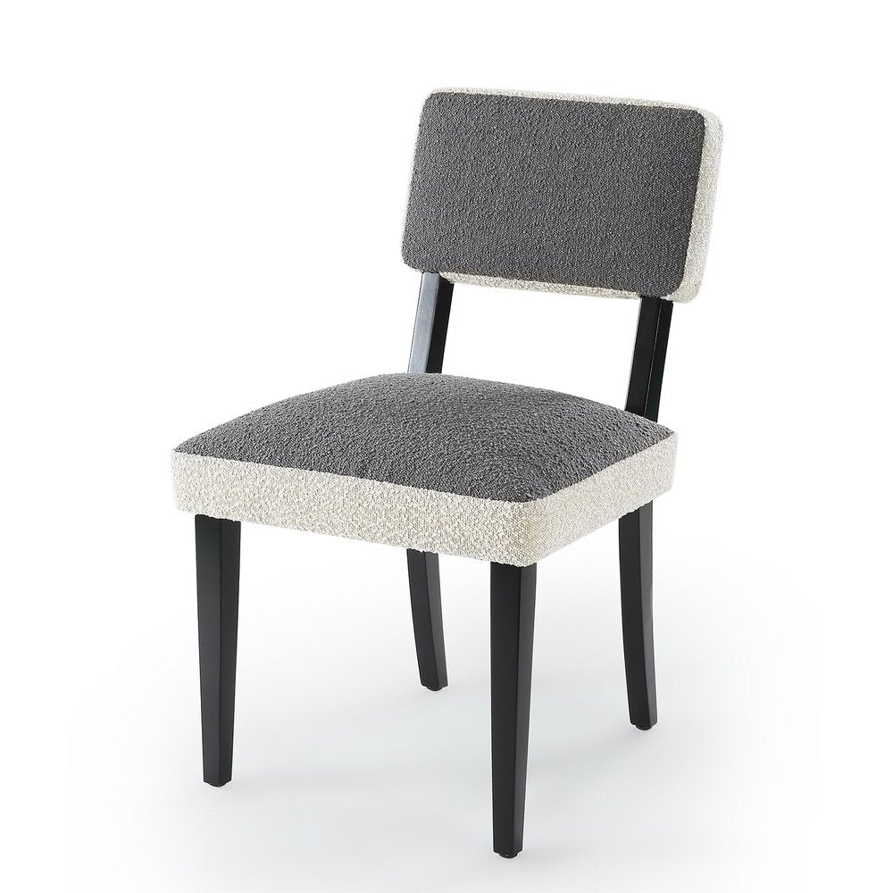 Alfama Dining Chair - Boucle Sand & Graphic Grey LiangAndEimil 2