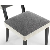 Liang & Eimil Alfama Dining Chair - Boucle Sand & Graphic Grey