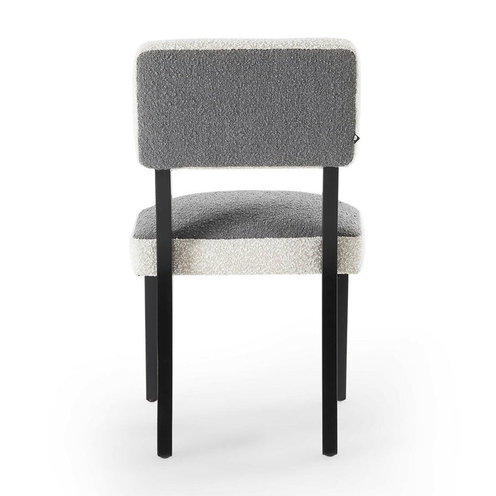 Alfama Dining Chair - Boucle Sand & Graphic Grey LiangAndEimil 4