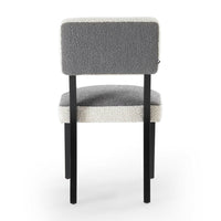 Liang & Eimil Alfama Dining Chair - Boucle Sand & Graphic Grey