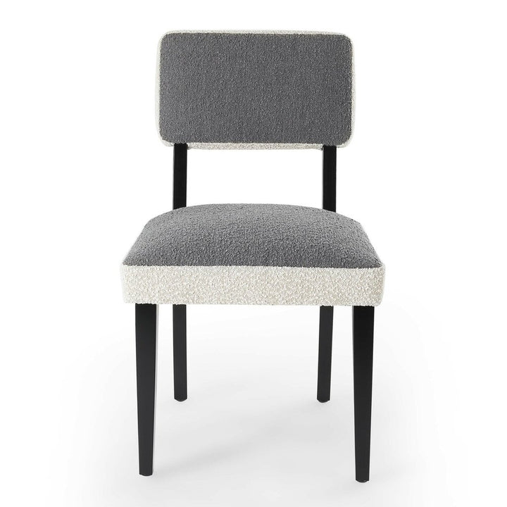 Alfama Dining Chair - Boucle Sand & Graphic Grey LiangAndEimil 1