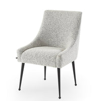 Liang & Eimil Cohen Dining Chair - Boucle Whisk & Matt Black