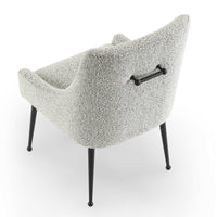 Liang & Eimil Cohen Dining Chair - Boucle Whisk & Matt Black