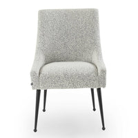 Liang & Eimil Cohen Dining Chair - Boucle Whisk & Matt Black