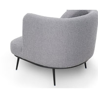 Liang & Eimil Velux Occasional Chair Boucle Graphic Grey