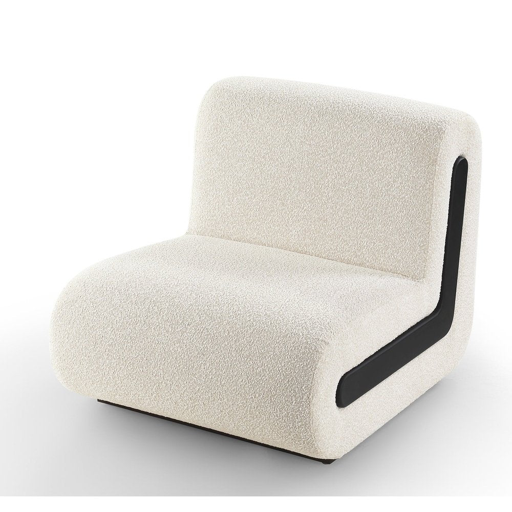 Bola Occasional Chair - Boucle Sand & Black LiangAndEimil 2