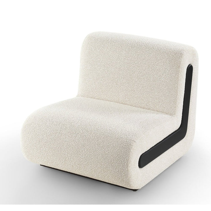 Bola Occasional Chair - Boucle Sand & Black LiangAndEimil 2