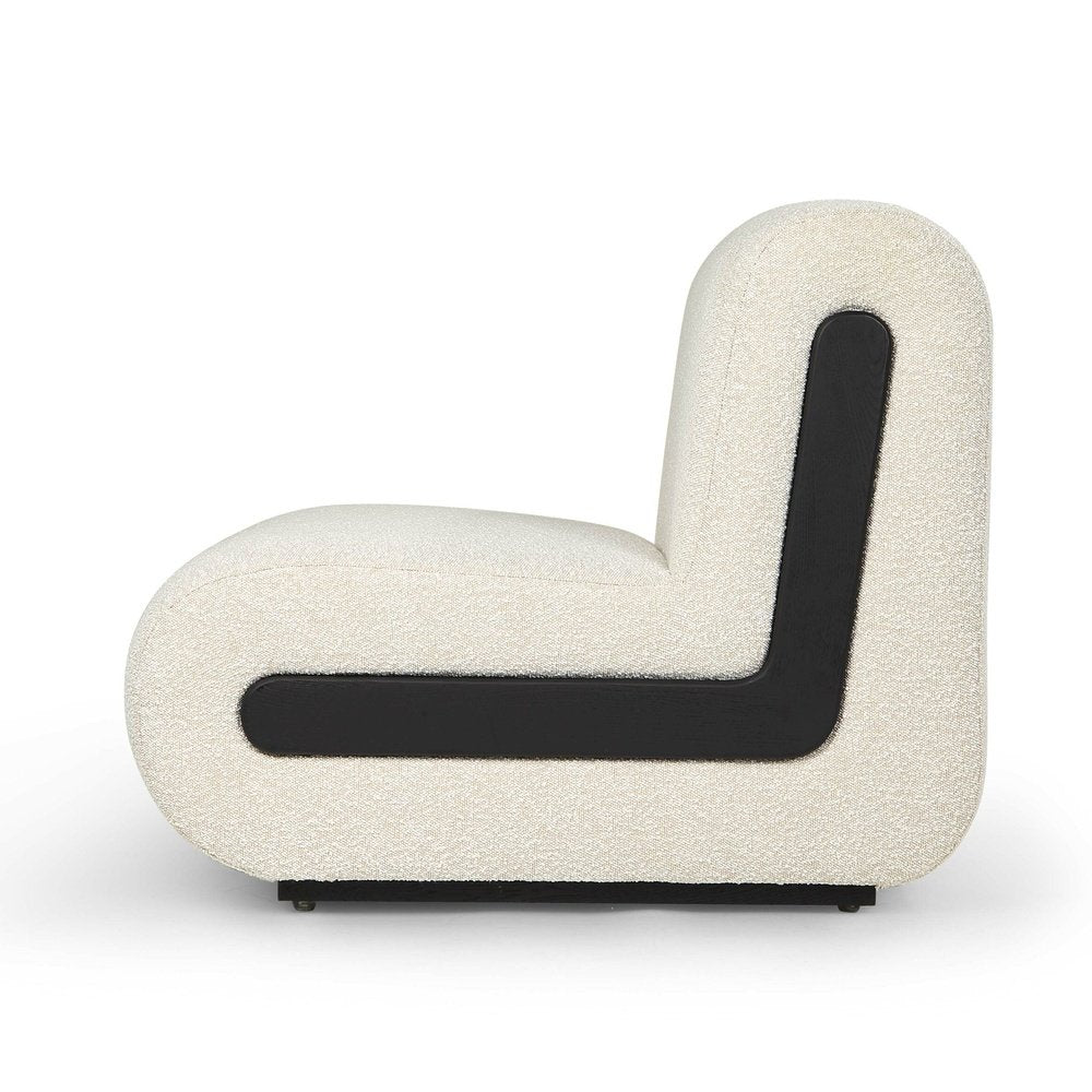 Liang & Eimil Bola Occasional Chair - Boucle Sand & Black