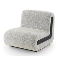 Liang & Eimil Bola Occasional Chair - Boucle Whisk & Black