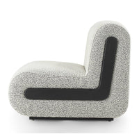 Liang & Eimil Bola Occasional Chair - Boucle Whisk & Black