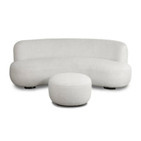 Liang & Eimil Polter Ottoman Boucle Sand