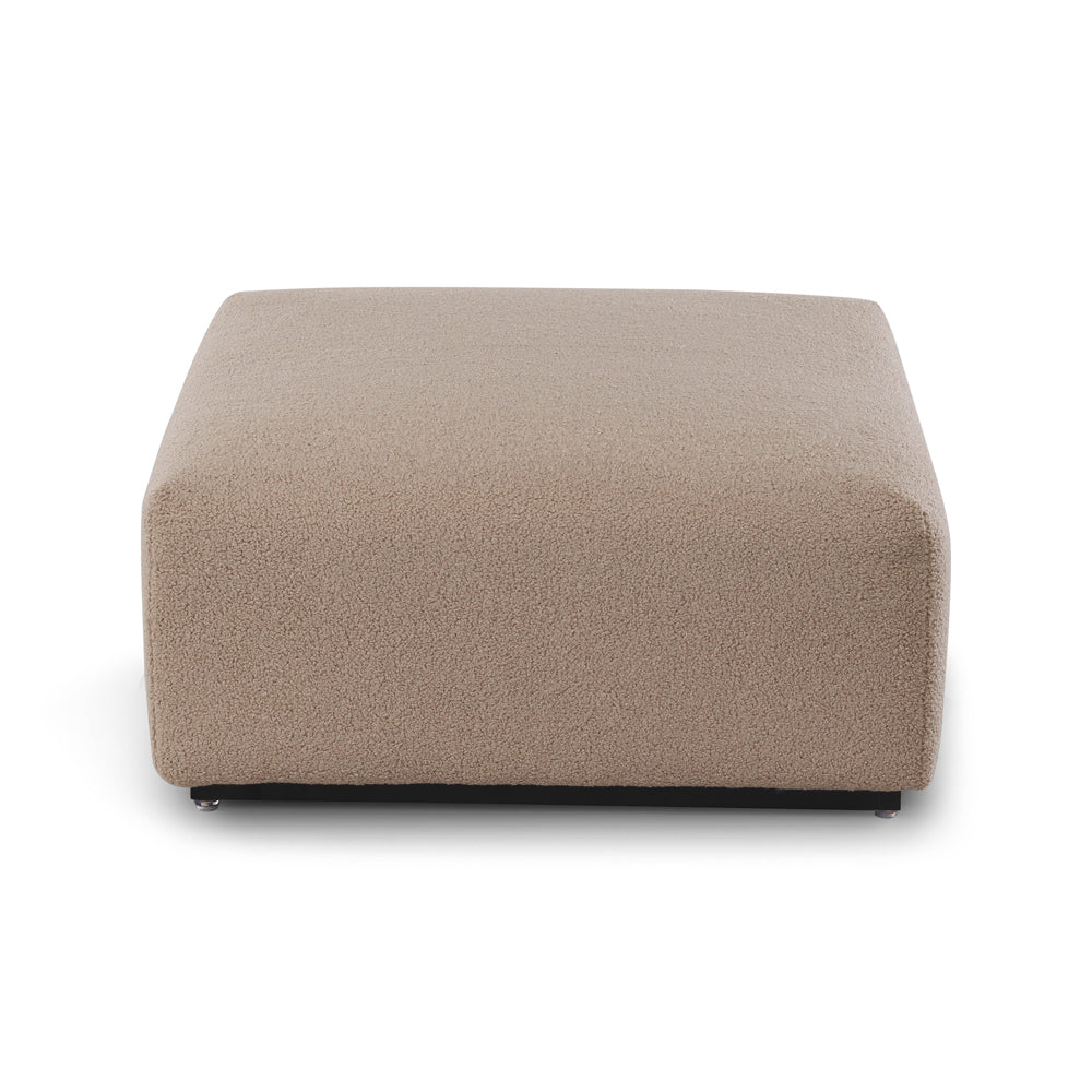 Kendal Ottoman - Alpaca Taupe LiangAndEimil 1