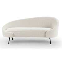 Liang & Eimil Aspen Sofa - Boucle Sand/Matt Black