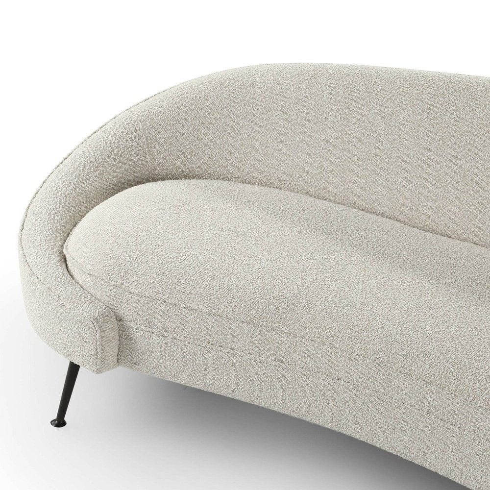 LiangAndEimil Aspen Sofa - Boucle Sand/Matt Black