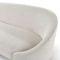 Liang & Eimil Aspen Sofa - Boucle Sand/Matt Black