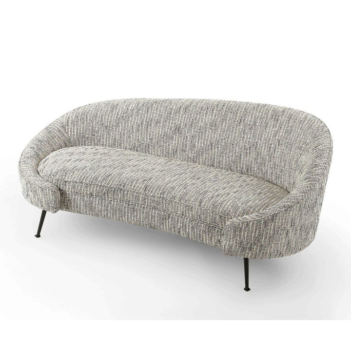 Aspen Sofa - Sherpa Grey & Matt Black LiangAndEimil 2