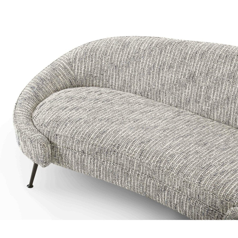 Aspen Sofa - Sherpa Grey & Matt Black LiangAndEimil 5