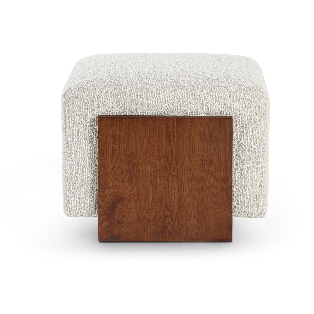 Liang & Eimil Warwick Stool - Boucle Sand & Classic Brown