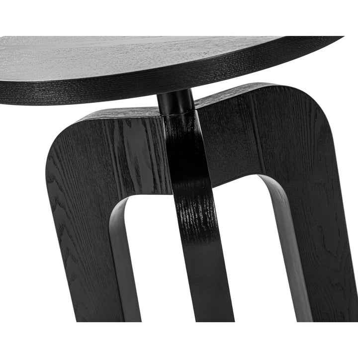 Otek Side Table - Matt Black Ash LiangAndEimil 3