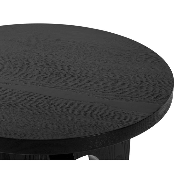 Otek Side Table - Matt Black Ash LiangAndEimil 4