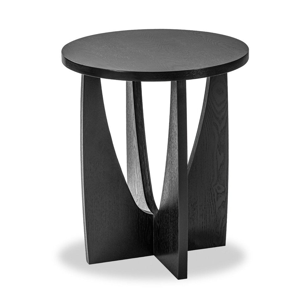 Borne Side Table - Matt Black Ash LiangAndEimil 2
