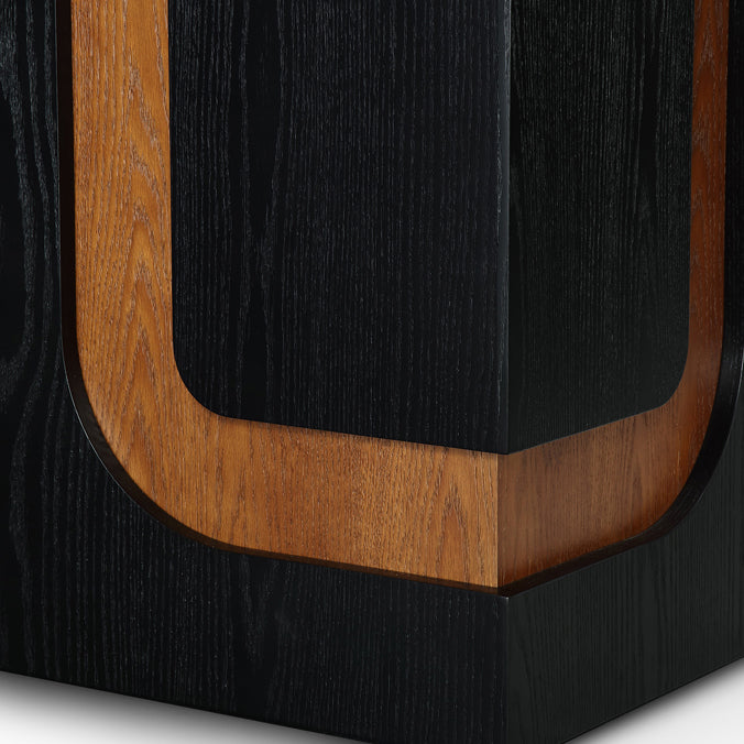 Liang & Eimil Grove Side Table - Wenge & Classic Brown