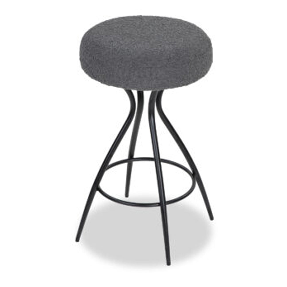 Liang & Eimil Hydra Counter Stool - Boucle Graphic Grey