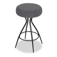 Liang & Eimil Hydra Counter Stool - Boucle Graphic Grey