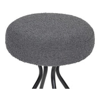 Liang & Eimil Hydra Counter Stool - Boucle Graphic Grey