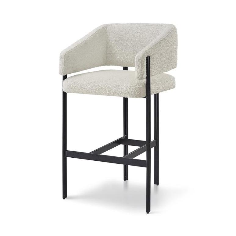 Tatler Bar Stool Boucle - Sand LiangAndEimil 2